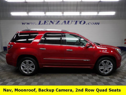2013 GMC Acadia for sale at LENZ TRUCK CENTER in Fond Du Lac WI