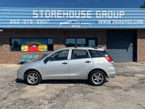 2004 Toyota Matrix for sale at Storehouse Group in Wilson NC