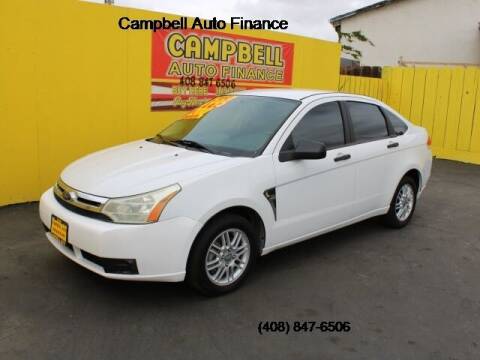 2008 Ford Focus for sale at Campbell Auto Finance in Gilroy CA