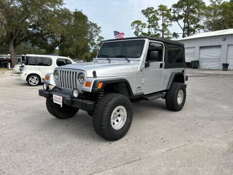 2004 Jeep Wrangler for sale at STEPANEK'S AUTO SALES & SERVICE INC. in Vero Beach FL