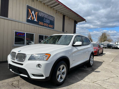2012 BMW X3 for sale at M & A Affordable Cars in Vancouver WA