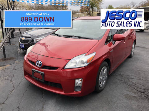 2011 Toyota Prius for sale at Jesco Auto Sales in San Antonio TX