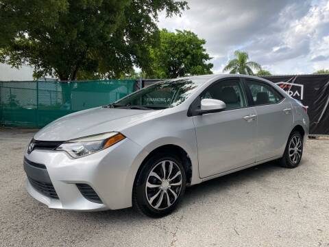 2014 Toyota Corolla for sale at Florida Automobile Outlet in Miami FL