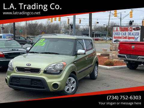 2012 Kia Soul for sale at L.A. Trading Co. Woodhaven in Woodhaven MI