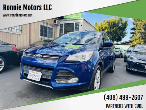 2016 Ford Escape for sale at Ronnie Motors LLC in San Jose CA