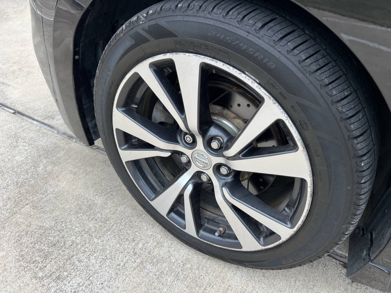 Used Car 2017 Nissan Maxima  3.5 Sl 4dr Sedan For Sale Under $10,000 In Austin, Texas