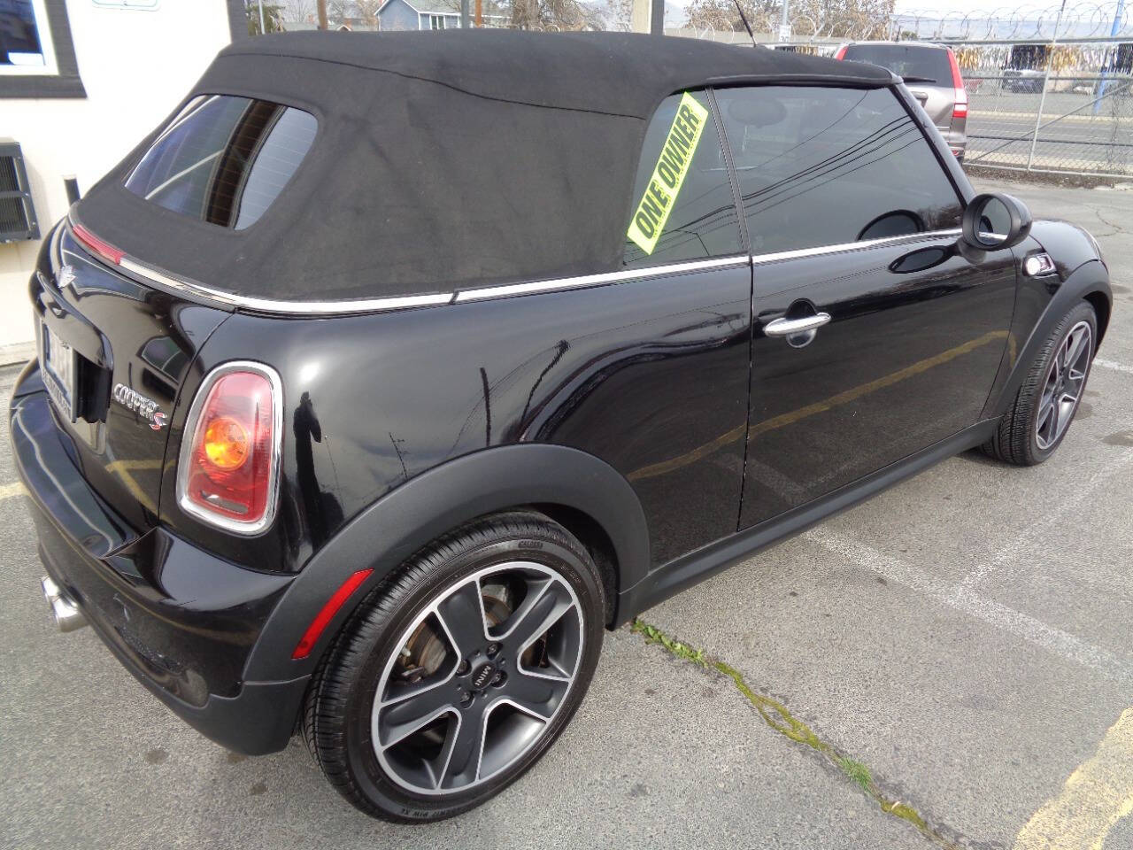 Black 2009 MINI Cooper S Convertible S 2dr Convertible 2