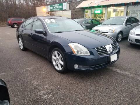 2004 Nissan Maxima for sale at North Chicago Car Sales Inc in Waukegan IL