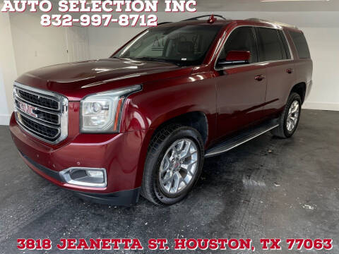 2018 GMC Yukon for sale at Auto Selection Inc. in Houston TX