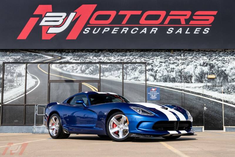 2013 Dodge SRT Viper for sale at BJ Motors in Tomball TX