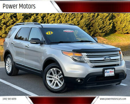 2012 Ford Explorer for sale at Power Motors in Halethorpe MD