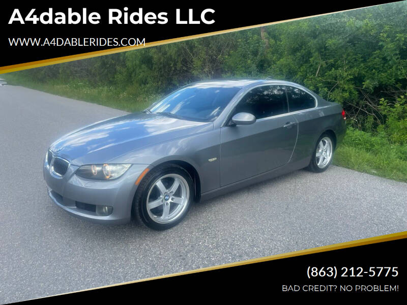 2007 BMW 3 Series for sale at A4dable Rides LLC in Haines City FL