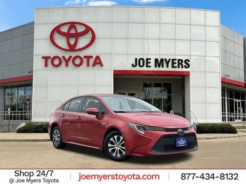 2021 Toyota Corolla Hybrid for sale at Joe Myers Toyota PreOwned in Houston TX