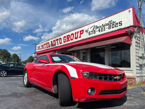 2012 Chevrolet Camaro for sale at Unlimited Auto Group of Marietta in Marietta GA