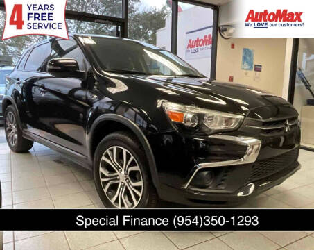 2018 Mitsubishi Outlander Sport for sale at Auto Max in Hollywood FL