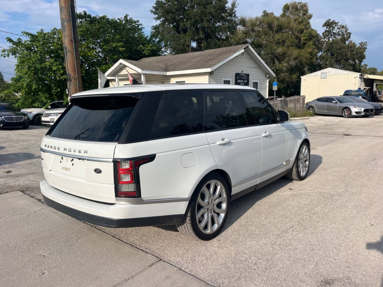 2016 Land Rover Range Rover for sale at Hobgood Auto Sales in Land O Lakes, FL