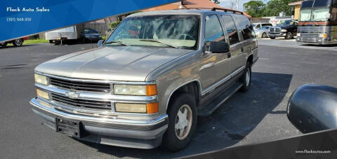 1999 Chevrolet Suburban for sale at Flack Auto Sales in Titusville FL