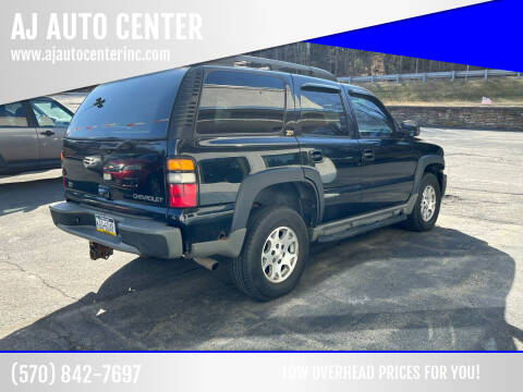 2004 Chevrolet Tahoe for sale at AJ AUTO CENTER in Covington PA