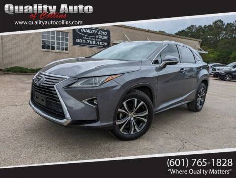 2017 Lexus RX 350 for sale at Quality Auto of Collins in Collins MS