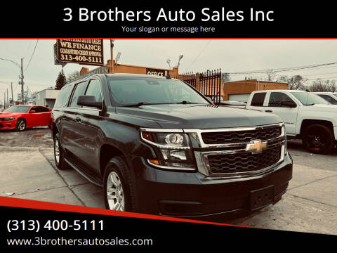 2015 Chevrolet Suburban for sale at 3 Brothers Auto Sales Inc in Detroit MI