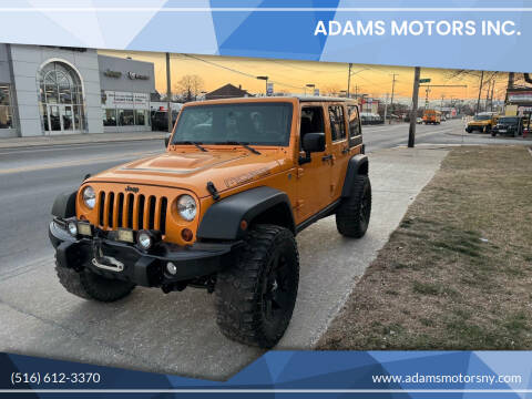 2013 Jeep Wrangler Unlimited for sale at Adams Motors INC. in Inwood NY