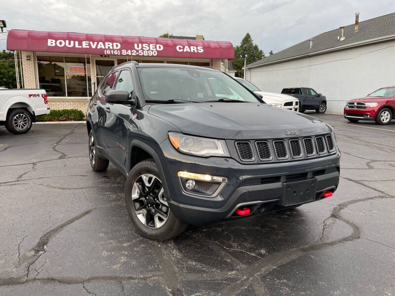 2017 Jeep Compass for sale at Boulevard Used Cars in Grand Haven MI