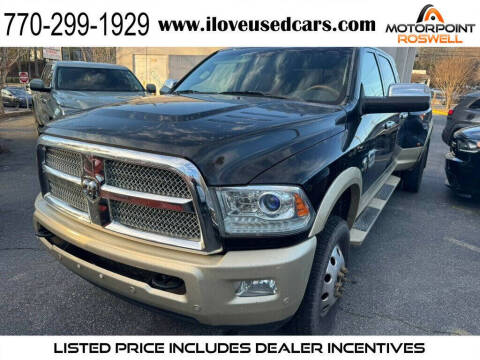 2016 RAM 3500 for sale at Motorpoint Roswell in Roswell GA