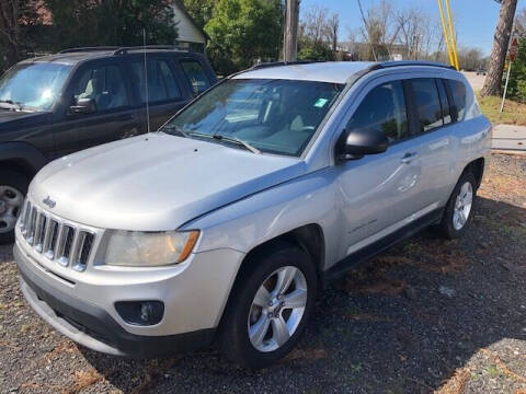 2012 Jeep Compass for sale at Harley's Auto Sales in North Augusta SC