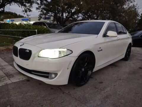 2013 BMW 5 Series for sale at Auto World US Corp in Plantation FL