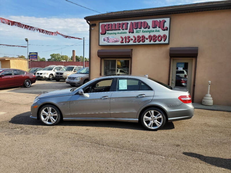 2012 Mercedes-Benz E-Class for sale at SELLECT AUTO INC in Philadelphia PA