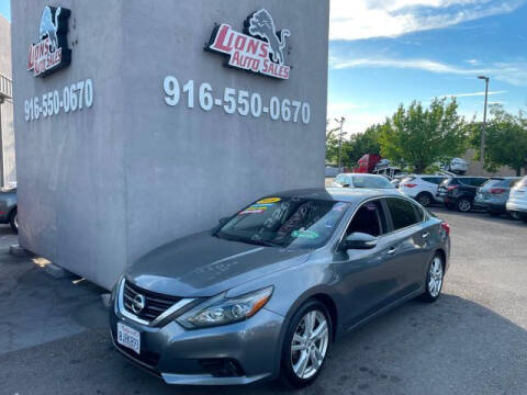 2016 Nissan Altima for sale at LIONS AUTO SALES in Sacramento CA