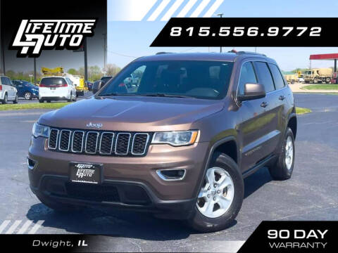 2017 Jeep Grand Cherokee for sale at Lifetime Auto in Dwight IL