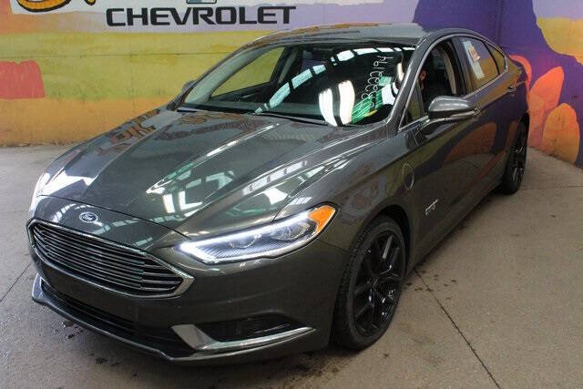 Used 2018 Ford Fusion SE Luxury with VIN 3FA6P0PUXJR222194 for sale in Grand Ledge, MI