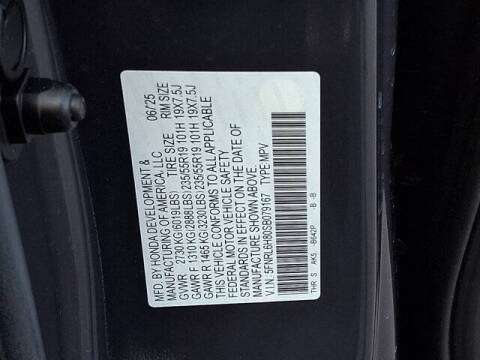 2025 Honda Odyssey Touring