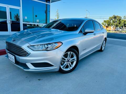 2018 Ford Fusion Hybrid for sale at Great Carz Inc in Fullerton CA