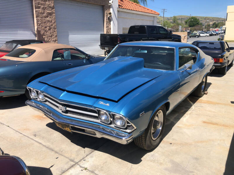 1969 Chevrolet Chevelle for sale at HIGH-LINE MOTOR SPORTS in Brea CA
