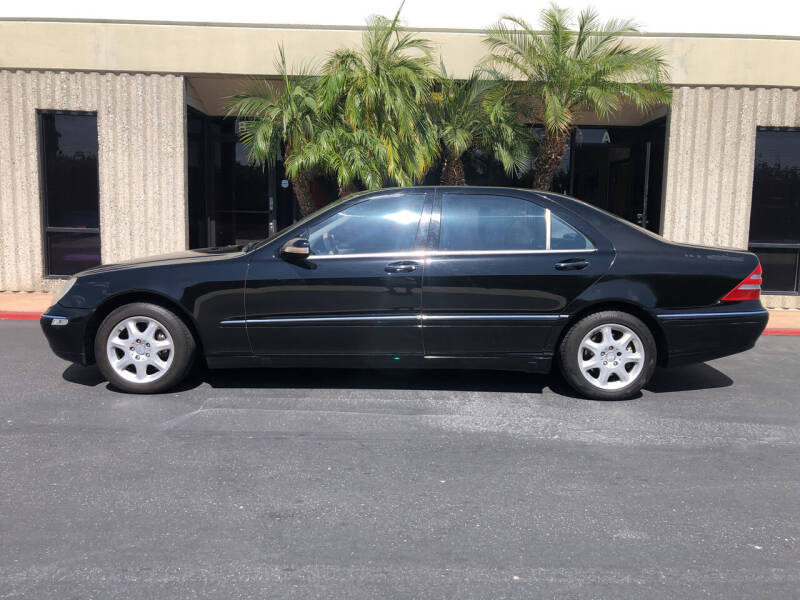 2000 Mercedes-Benz S-Class for sale at HIGH-LINE MOTOR SPORTS in Brea CA
