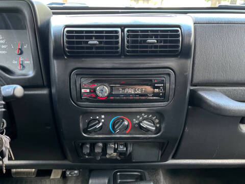 2003 Jeep Wrangler X