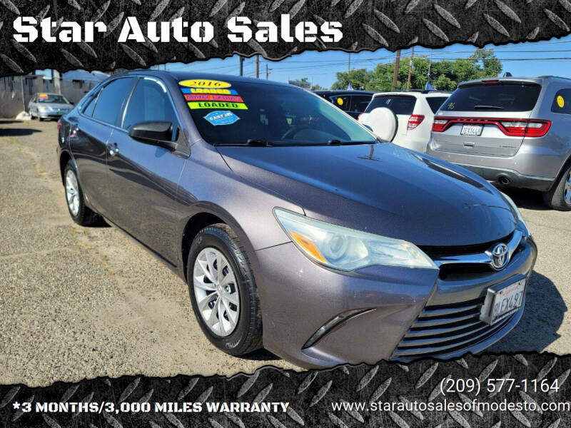 2016 Toyota Camry for sale at Star Auto Sales in Modesto CA