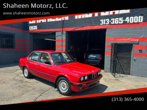 1989 BMW 3 Series for sale at Shaheen Motorz, LLC. in Detroit MI