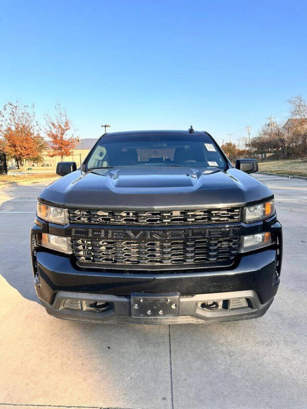 Used 2020 Chevrolet Silverado 1500 Custom with VIN 3GCPWBEK5LG269159 for sale in Lewisville, TX