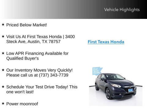 2018 Honda HR-V EX