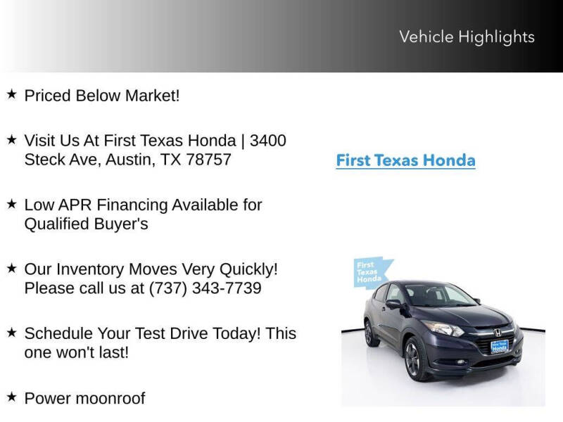 2018 Honda HR-V EX