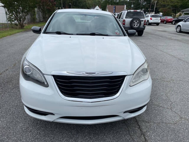 2013 Chrysler 200 for sale at Paragon Auto Sales & Service, INC. in Greensboro, NC