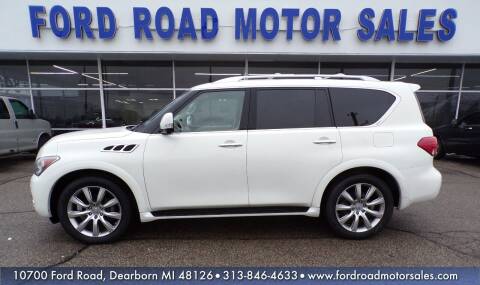 2013 Infiniti QX56 for sale at Ford Road Motor Sales in Dearborn MI