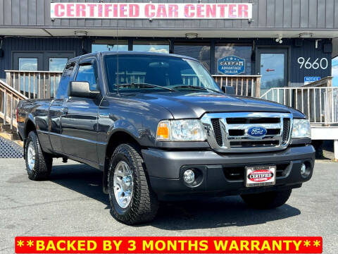 2011 Ford Ranger for sale at CERTIFIED CAR CENTER in Fairfax VA