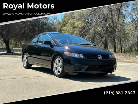 2008 Honda Civic for sale at Royal Motors in Rocklin CA