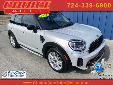 2022 MINI Countryman for sale at CHOICE AUTO SALES in Murrysville PA