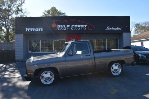 1985 Chevrolet C/K 10 Series for sale at Gulf Coast Exotic Auto in Gulfport MS