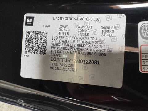 2021 Chevrolet Camaro